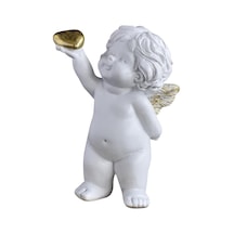 Suntek Magideal Melek Heykeli Beyaz Masaüstü Süs Aşk Tanrısı