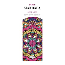 Mandala Ayraç/motif Boya-kopar-hediye Et