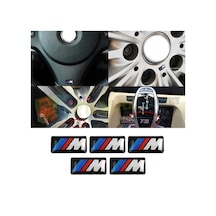 Bmw M Logo Direksiyon Jant Torpido Vites Oto Damla Etiket Sticker