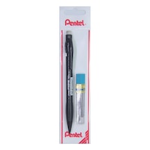 Pentel 0.7 Mm Prıme Plastik Gövdeli Versatil + 12'li Yedek Uç Set Siyah