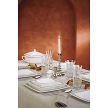 Karaca  Fine Pearl Trove 62 Parça 12 Kişilik İnci Yemek Takımı