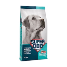 Super Dog Kuzu Etli Yetişkin Köpek Maması 15 KG