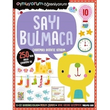 Oynuyorum Öğreniyorum Sayı Bulmaca Çıkartmalı Aktivite Kitabım...