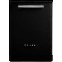 Vestel BM 5011 3 Programlı 13 Kişilik Retro Bulaşık Makinesi Siyah
