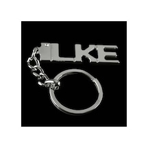 İlke - 485 - - Novapazr - İsimli Anahtarlık- Çok Renkli