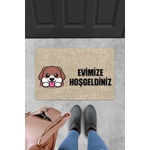 Evaşk Kapı Önü Paspası Vinil Kaymaz Tabanlı 45 X 70 Evaşkdm12091