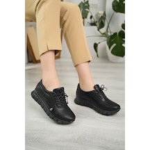 Nesil Shoes Acr 40 Siyah Simli Lastik Bağlı Kadın Ayakkabı-siyah Simli Siyah Nesil Shoes Acr 40 Siyah Simli Lastik Bağlı Kadın Ayakkabı-siyah Simli Siyah