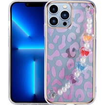 Subutu Apple Uyumlu iPhone 13 Pro Sbt Pilla Kılıf-pembe Pembe