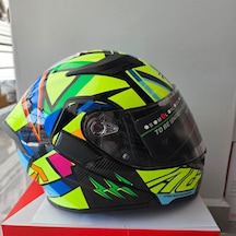 Rhkc Çene Açılır Kask Vizörlü Enso 46 L Çok Renkli