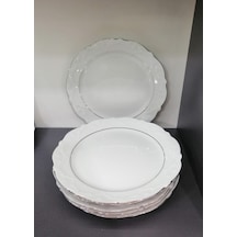 Porland Porselen 12'li Queen 24 Cm Servis Tabak