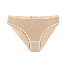 6 Adet Yıldız Bayan Bambu Bikini Külot Ten 3913 Ten