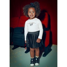 Mayoral Kız Çocuk Toka Ve Sweatshirt Set Bej