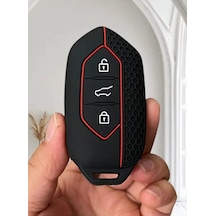 Togg T10x Ve T10f Uyumlu Silikon Anahtar Koruma Kılıfı Detaylı Lü