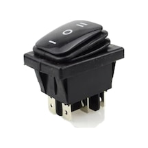 Ic-108W Geniş Işıksız 3 Kademeli Anahtar On-Off-On 6P 1 Adet