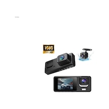 Leerfei 2 Kameralı Araç İçi Kamera Sd Kart Destekli Kamera Q301 - Hafıza Kartı Dahil Değildir