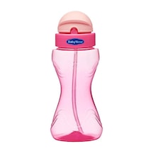 Babytime Bt501 Renkli Pipetli Bardak - Pembe
