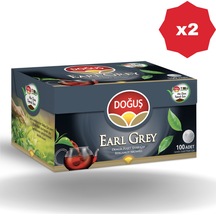 Doğuş Early Grey Demlik Poşet Çay 100'lü - 2 Adet