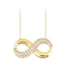 Sonsuzluk Altın Kolye 14K Gold N11.42442