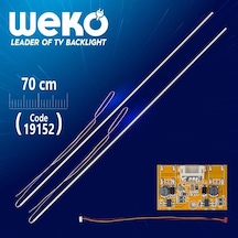 Universal 3 Lü Kesilebilir 70 Cm 42 -55 Arası 2 X Çubuk Eled - Driver