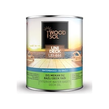 Woodsol Unideck Su Bazlı Ahşap Deck Yağı 2.5 L