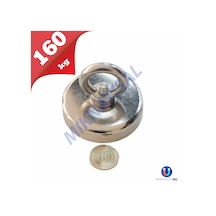 75Mm Neodyum Pot Magnet Fishing Çok Güçlü Kurtarma Mıknatısı