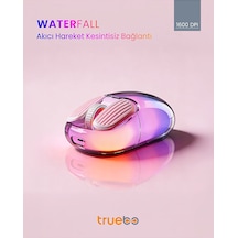 Truebo Waterfall Wireless RGB Gökkuşağı Efektli Mouse
