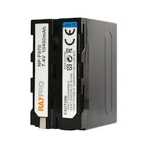 Sony Kameralar Ve Led Işıklar Için Np F970 Batarya Pil
