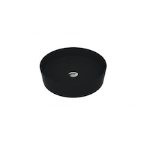 Creavit LP145-00KK Loop Yuvarlak Çanak Lavabo Kömür Karası 45 CM