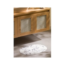 Buççin Online Mağaza Desenli Banyo Paspası 40x60 Cm S5 Belirtilmemiş Gri Çok Renkli