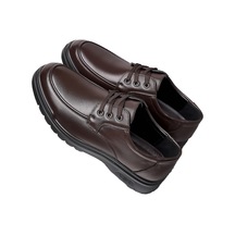 Ikkb Sonbahar Moda Bağcıklı Nefes Alabilen Ve Rahat Gündelik Erkek Ayakkabısı Kahverengi