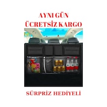 Araba/araç/oto İçi Bagaj Eşya Düzenleyici Çanta Organizer 8 Cepli