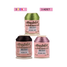 3 Adet Altınbaşak Oya Ve Dantel İpi 20 Gr - Royaleks - No: 029 - 694 - 489