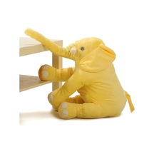 Uyku Arkadaşım Fil - Büyük Yumuşacık Peluş Fil - 85 Cm - Sevgiliye Hediye Sarı Sku: Zeusb09x1l7zfm