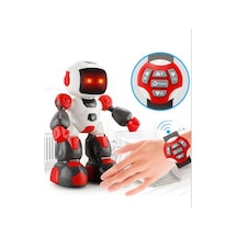 Uzaktan Kumandalı Işıklı Sesli Ses Kaydı Yapan Yürüyen Robot