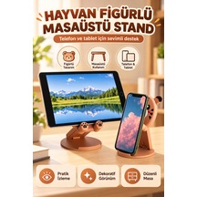 Hayvan Figürlü Masaüstü Stand