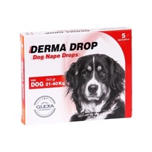 Maxi Derma Drop Albino Köpekler İçin Ense Damlası 21-40 KG 5 x 3 G