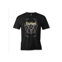 Korpiklaani  Dark Roots Baskılı Siyah Erkek Tshirt 001