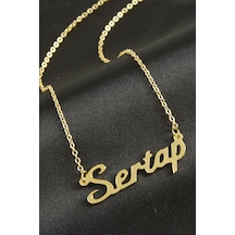 Sertap İsimli Kolye -sarı N145 altın
