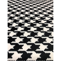 Enesar Home Kaz Ayaği Desen Dijital Baski Döşemelik Kumaş 100 x 140 cm