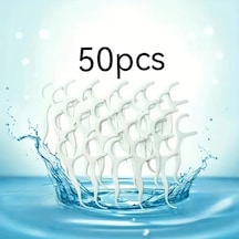 Willowhaven 50 Adet Beyaz Diş İpi Ve Ara Yüz Fırçası Seti Evde Ve Dışarda Günlük Ağız Bakımı