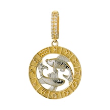 Balık Burç Altın Charm 2,93 Gr-6483