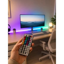 Kumandalı Rgb Led Şerit 5 Metre 54 Led Renk Değiştiren Diğer