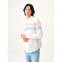 Erkek T-shirt Lf2030633 Beyaz