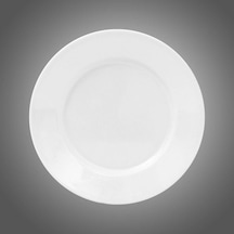 15 Cm Melamin Servis Tabağı 12 Adet Beyaz