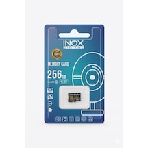 Inox 256 Gb Micro Sd Hafıza Kartı Class 10 Güvenlik Kamerası Uyumlu Sürekli Kayıt