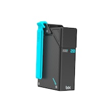 Bix Pb2065w 20000mah 65w Süper Hızlı Şarj Özellikli Powerbank Askılı Tasarım Pd Destekli Dijital Göstergeli Taşınabilir Şarj Cihazı Siyah