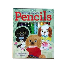 Eeboo Yumi 12li Mini Kuru Boya Kalemi - Dog Çok Renkli