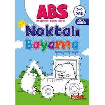 ABS Noktalı Boyama - Sayısal ve Motor Gelişim 5 - 6 Yaş - Buçe Dayı - Pinokyo