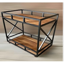 Fbt Dekoratif Sehpa 60x45 Siyah