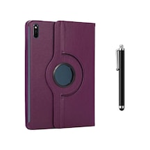 Huawei Matepad 11 2021 10.95 Inç Uyumlu 360 Dönerli Tablet Kılıfı + Kalem Arka Kapak